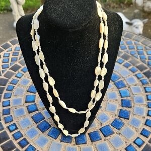 Elegant Mother Of Pearl Necklace.